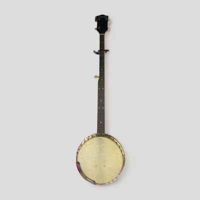 Vintage 5 String Silvertone Banjo with hard case