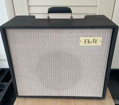 1960s Vintage Bell Amplifier Cabinet - Cabinet with Cover & Speaker