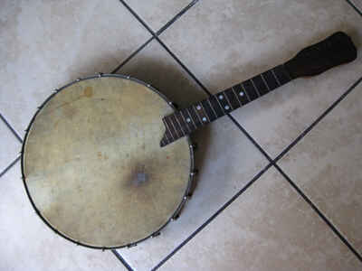 Vintage Stewart Bruno Vega Slingerland Banjo Banjolin for Project Repair