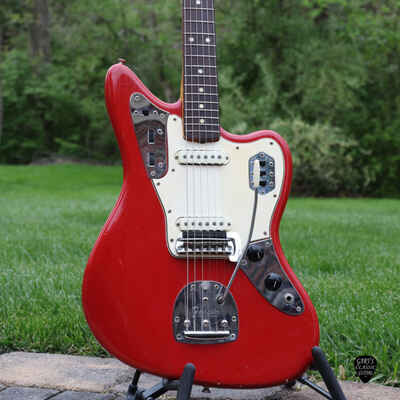 1964 Fender Jaguar Dakota Red vintage electric guitar