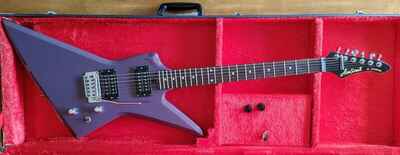 Aria Pro II ZZ Guitar 1985 (Japan) Dark Lavender All Original Extra Nice OHSC
