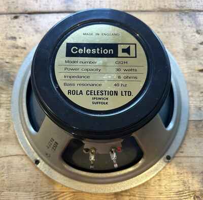 Celestion G12H 1976 30 Watt 8ohms Speaker