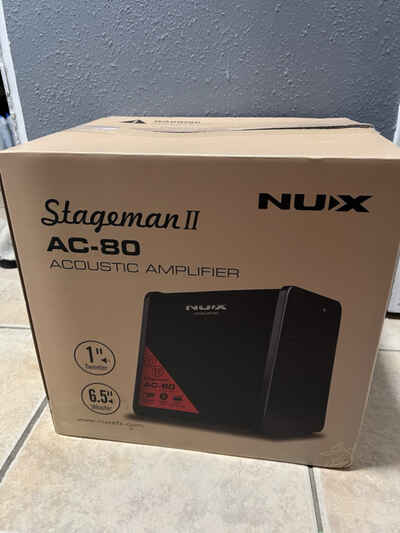 NUX Stageman II  / AC-80 / acoustic Amplifier  / new in box