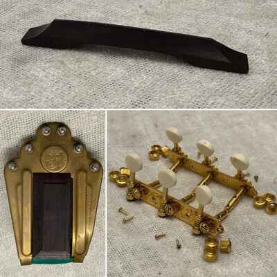 Gypsy Jazz Guitar Parts Manouche Dell Arte Django Selmer TAILPIECE TUNERS BRIDGE