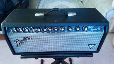 Fender Bandmaster VM Vintage Modified 2 Channel 40 watt Guitar Amp Head &Pedal