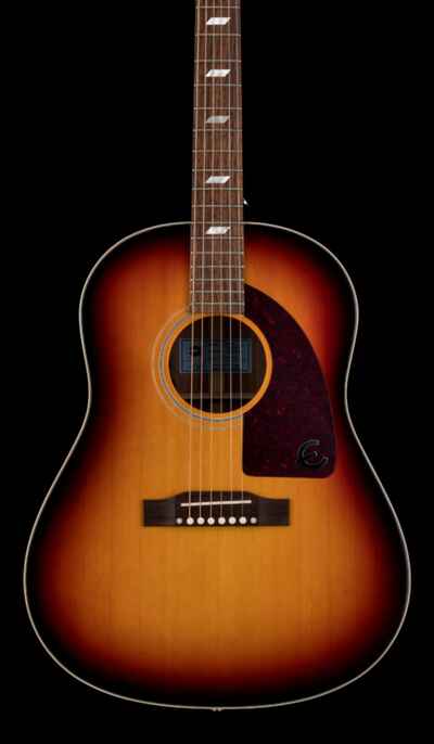 Epiphone Masterbilt Texan FT-79 - Faded Cherry #08485 with Hard Case