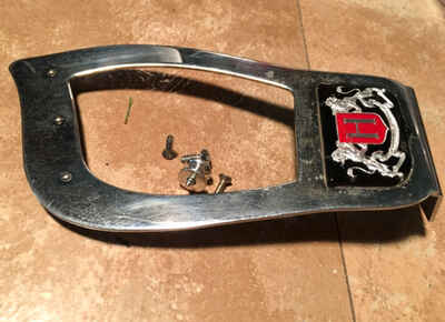 Chrome Vintage 1960s Hagstrom Viking Electric Guitar Tailpiece