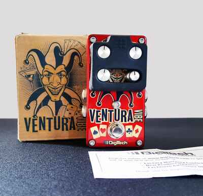 DigiTech Ventura Vibe Rotary Vibrato Guitar Effect Pedal Boxed - FREE POSTAGE