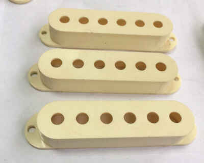 Vintage 1980s Fender Japan Stratocaster Pickup Covers  ~ 31276 MIJ- Fujigen Maxon