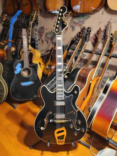 Hagstrom ??67 Viking II Hollowbody Body Black Finish
