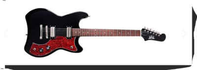 Guild Jetstar ST, Black. The Guild Jetstar ST embodies the ultimate retro vibe w