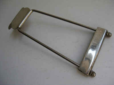 Vintage Martin Bell Harmony Kay Regal Parlor Guitar Tailpiece Part for Project