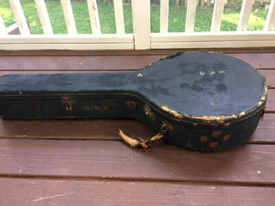 Original Vintage Case for a 1920s Gibson TB-1 Tenor Banjo