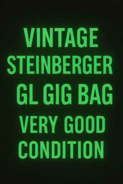 Vintage Steinberger® GL Gig Bag ?? Very Good Condition