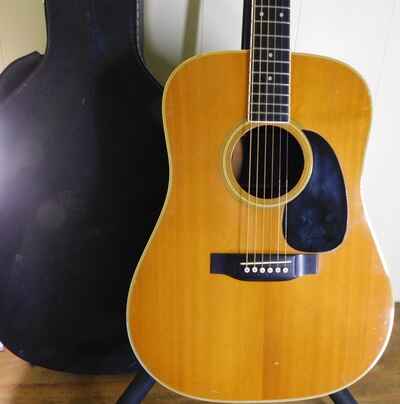 1972 Martin D-35 Dreadnought Acoustic Guitar !!