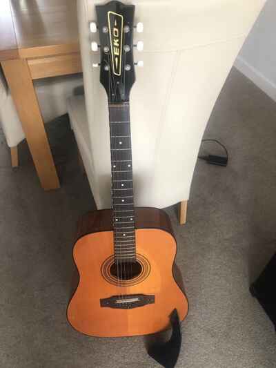 Vintage Ekoh Rio grande V1 1970??s Acoustic Guitar