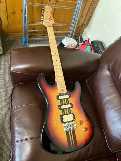 Greco Sears Strat, MIK Cort Factory, rare vintage electric guitar
