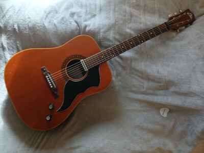Eko J 54 Acoustic ElectricGuitar Vintage Pre 1967 Made In ITALY Ranger Precursor