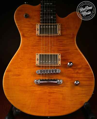 Framus USA Panthera Custom Amber Flame Top & Hard Case