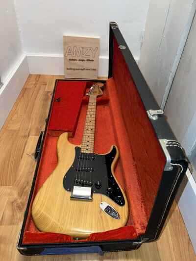 1977 Fender Stratocaster  Electric Guitar Natural Hardtail