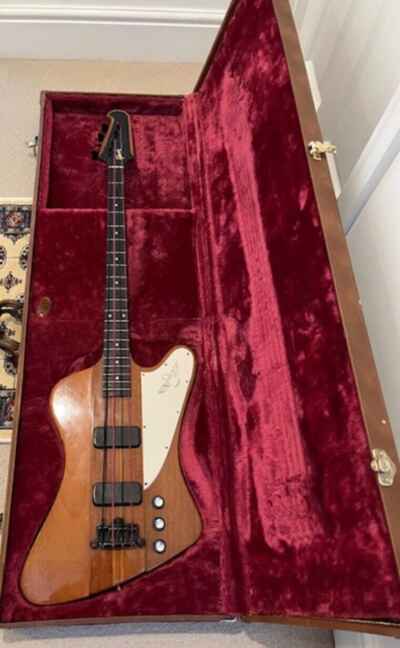 Gibson USA Thunderbird Reverse Bass Natural Tobacco With Original Hard Case