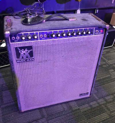 Vintage Music Man 410 Seventy Five 4x10 combo tube amp with phaser!