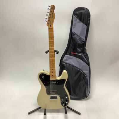 Fender Squier Vintage Modified Telecaster Custom II Guitar Blonde with Soft Case
