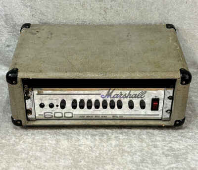 Vintage 1987 Marshall 600 Silver Jubilee 3560 bass amp