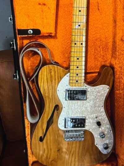 Fender American Vintage II 1972 Telecaster Thinline, natural aged