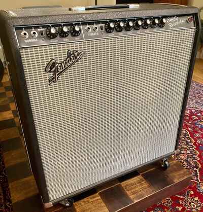 Vintage Fender Super Reverb Silver-to-Blackface Conversion 1971