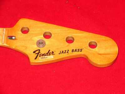 Fender 1978 Maple Jazz Bass Neck