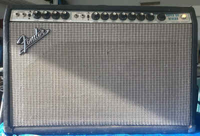 Fender Super Six Reverb 2x10?? Combo Tube Amp - Vintage 1974