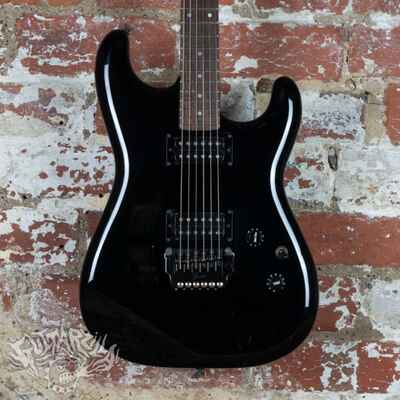 Fender Stratocaster Boxer Series Stratocaster ST535 1985 Black MIJ Japan Medium
