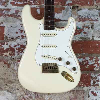 Greco Super Sound SE-600 Special Order Gold Hardware 1982 White MIJ Japan