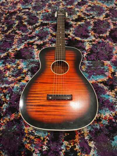 Vtg. Harmony Stella Steel Reinforced Neck Acoustic Guitar, 60