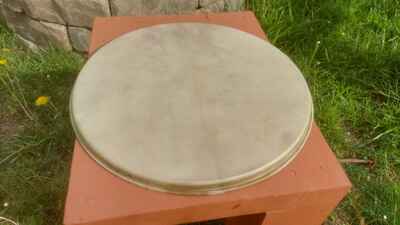12" Premounted Goat Skin Banjo Head Goat Hide
