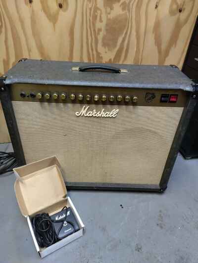Vintage Marshall JTM60 valve amplifier x2 12" celestion and footswitch
