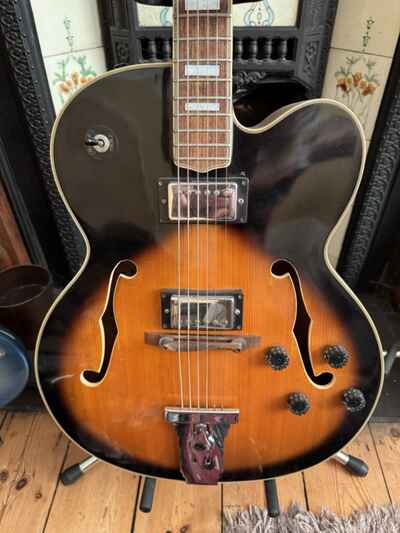 Antoria Jazzstar Semi-Acoustic Guitar