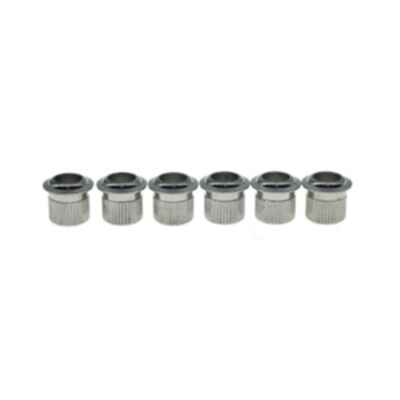 Premium Brass Vintage Size Guitar Tuner Brass 6 5mm(I D.)* 8 8mm(O D.) Chrome