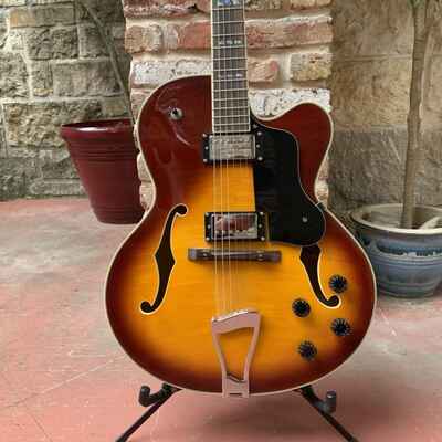 Archer 1972 Josh RouseJR1972T Arch Top Hollow BodyElectric Guitar + Gig Bag