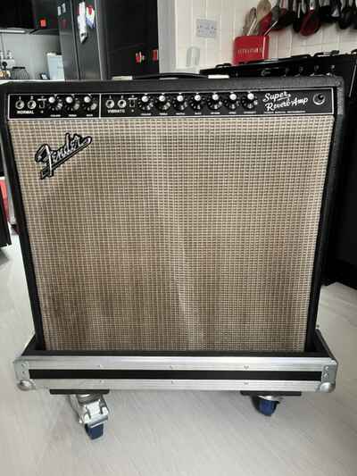 1970s Fender Super Reverb W /  Flight Case (See description)