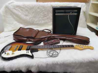 DEL REY 1966 TULIP RARE 2 P-90 1 OWNER ORIGINAL TEISCO COLLECTOR! w /  AMP JAPAN