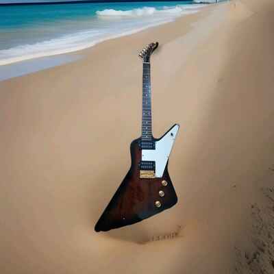 1980??s Hondo Revival Electric Guitar Vintage All Orig w /  Golf Hardware  ~  Japan