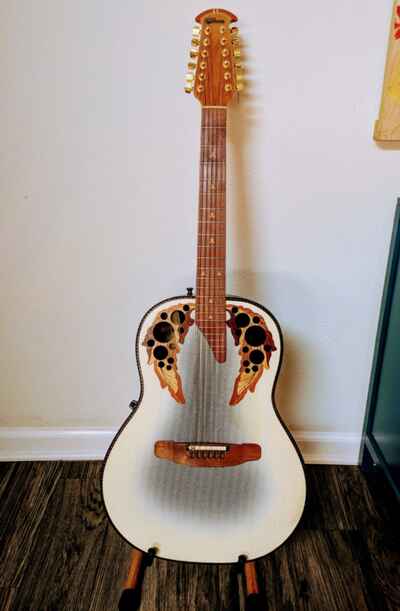 Adamas Ovation 1685-7 5697 - carbon fiber 12 string guitar - made in 1985