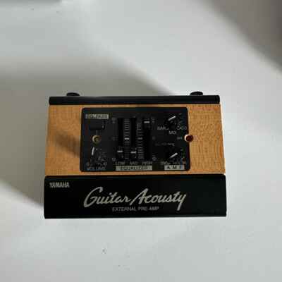 RARE Vintage Yamaha Guitar Acousty External Pre-Amp For Yamaha LL-11E Tested