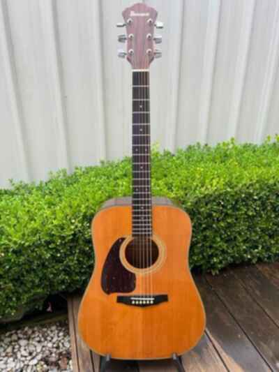 Ibanez V300 L Left Handed 6 String Acoustic Guitar - Made in Japan MIJ 1983