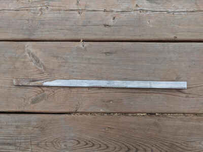 Solid Steel Truss Rod Only - 60s Harmony Stella 12 String Project Guitar