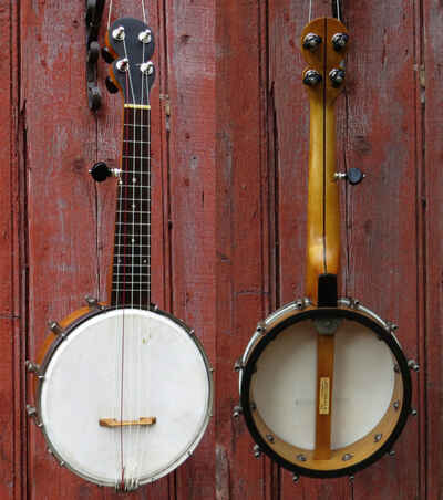 Oscar Schmidt Piccolele PIccolo 040- Mini 21" Vintage 5 String Banjo