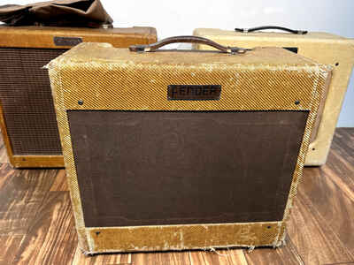 Vintage 1954-1956 Fender Deluxe Tweed Amp