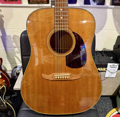 ?VINTAGE 1984? Fender Newporter Acoustic Guitar ~  Made In JAPAN ~  Dreadnought!